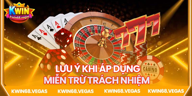 Miễn trừ trách nhiệm - Các lưu ý quan trọng